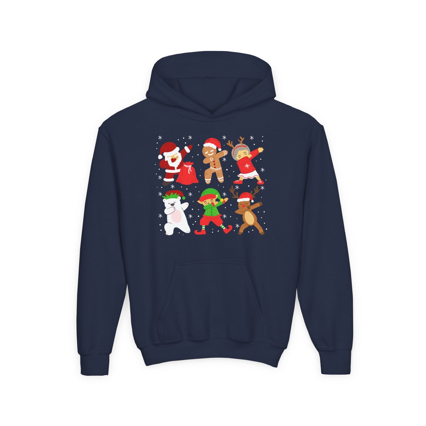 Dabbing Santa Crew Youth Hoodie