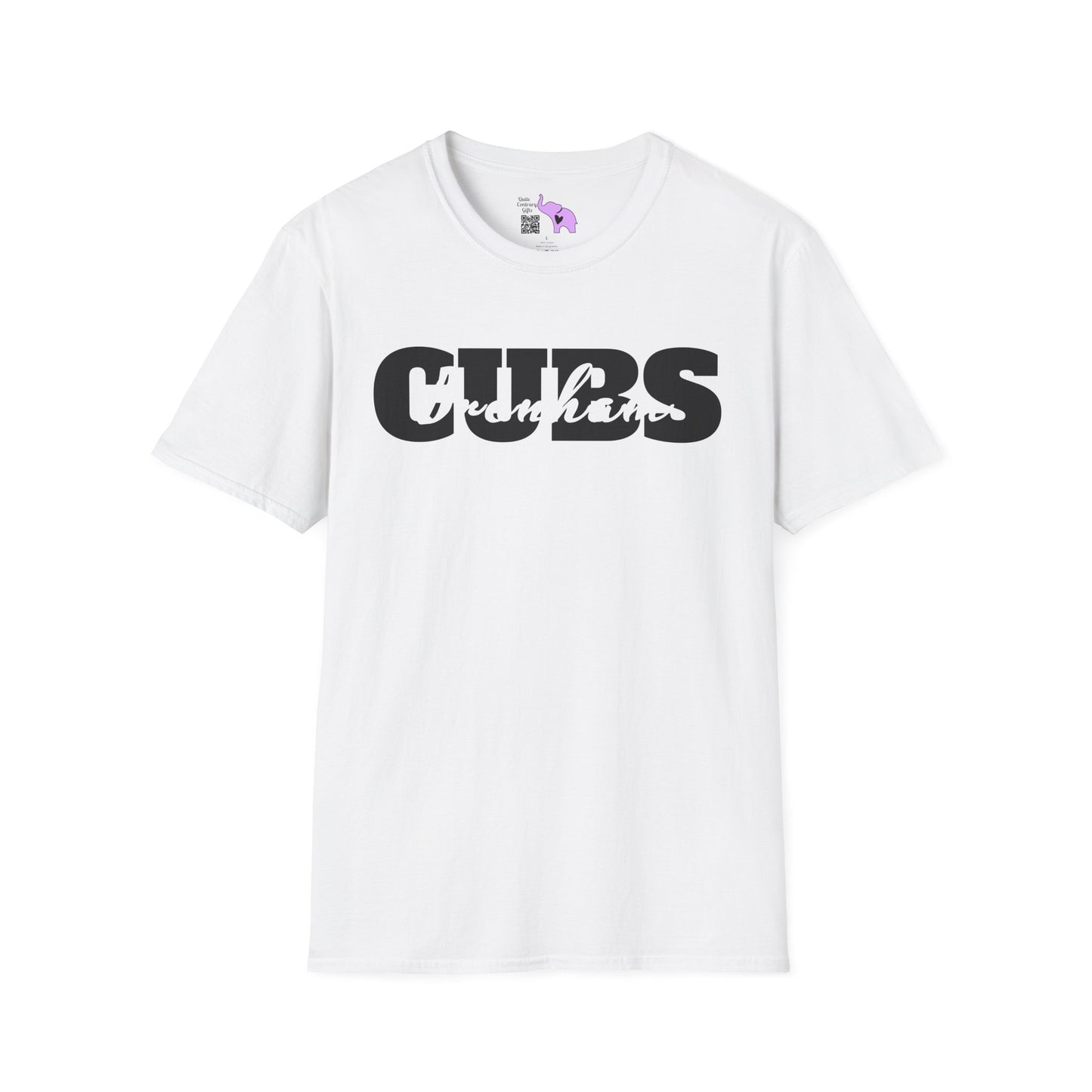 Brenham Cubs Double Text Adult T-shirt