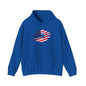 American Flag Lips Heavy Blend™ Hooded Sweatshirt