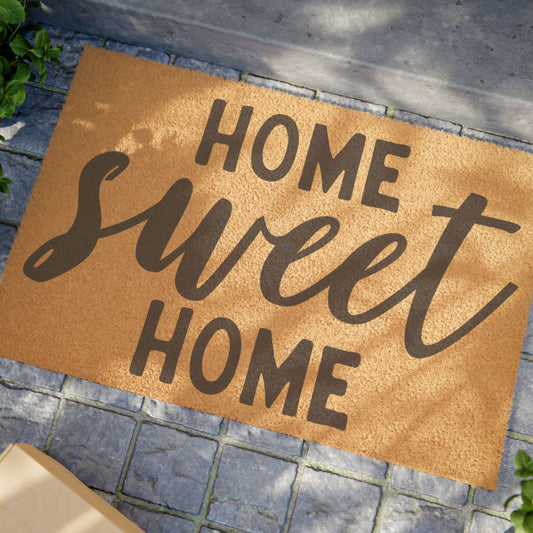 Home Sweet Home 2 Coconut Fiber Doormat