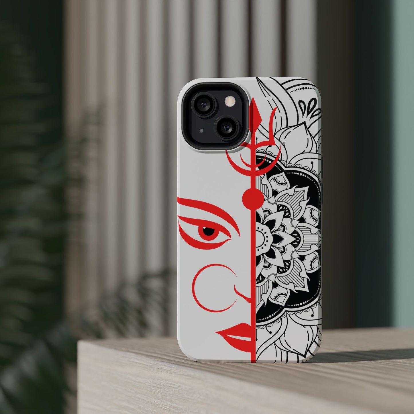 Goddess Durga Mata w/Manala MagSafe® Compatible Tough Case for iPhone