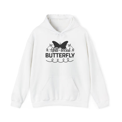 AntiSocial Butterfly Heavy Blend™ Hooded Sweatshirt