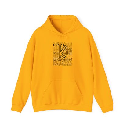 Kwanzaa Wordcloud Adult Heavy Blend™ Hoodie