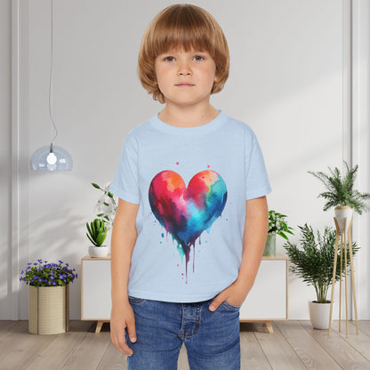 Heart Colorway Heavy Cotton™ Toddler T-shirt
