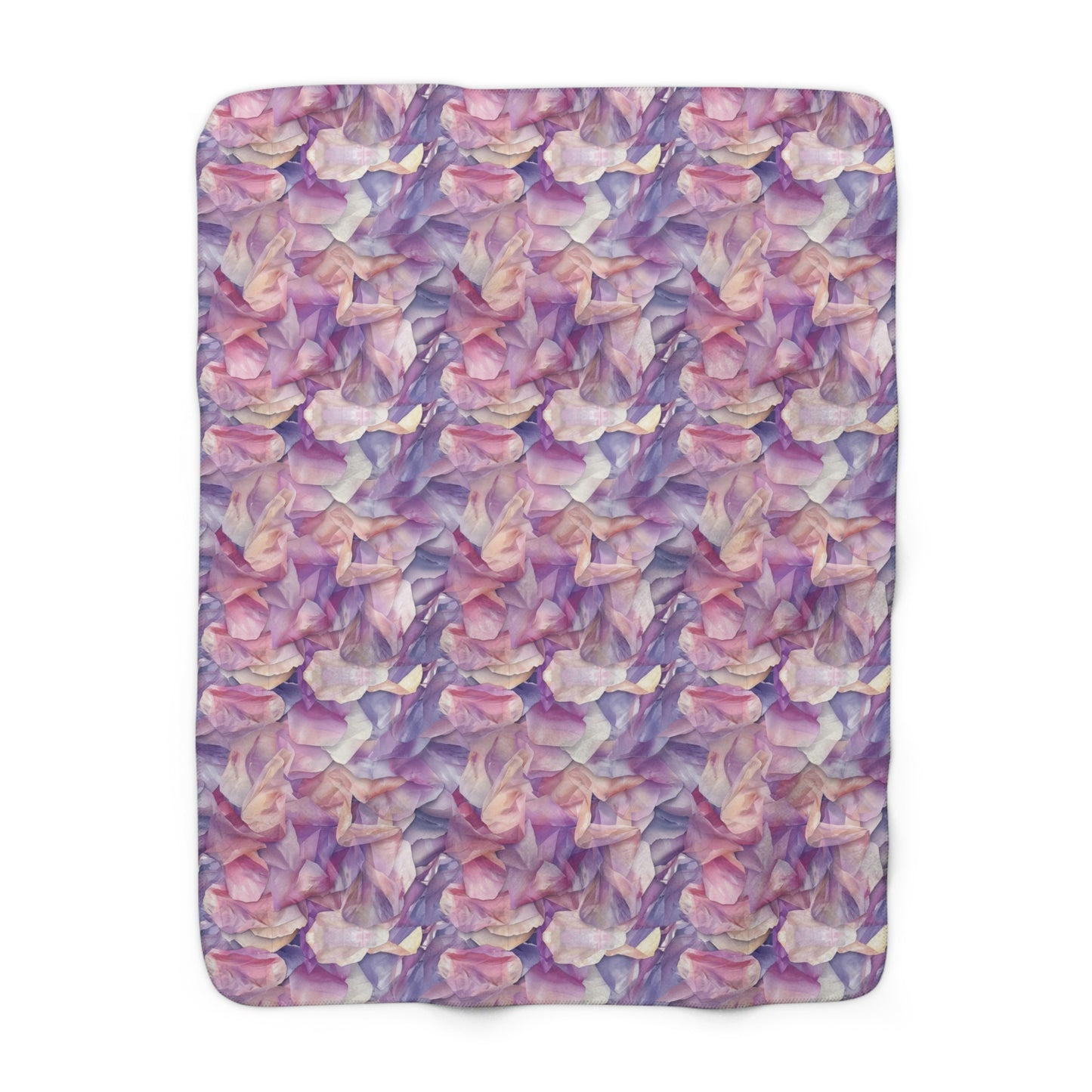Ethereal Bloomscape Fleece Blanket