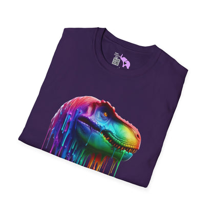 Colorful Dinosaur Adult T-shirt