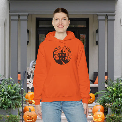 Haunted House on the Hill Heavy Blend™ Hooded Sweatshirt
