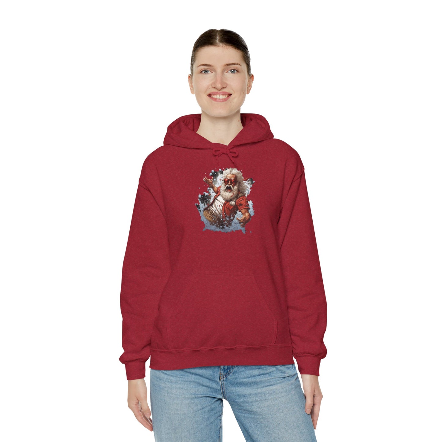 Fun Santa Adult Heavy Blend™ Hooded Sweatshirt