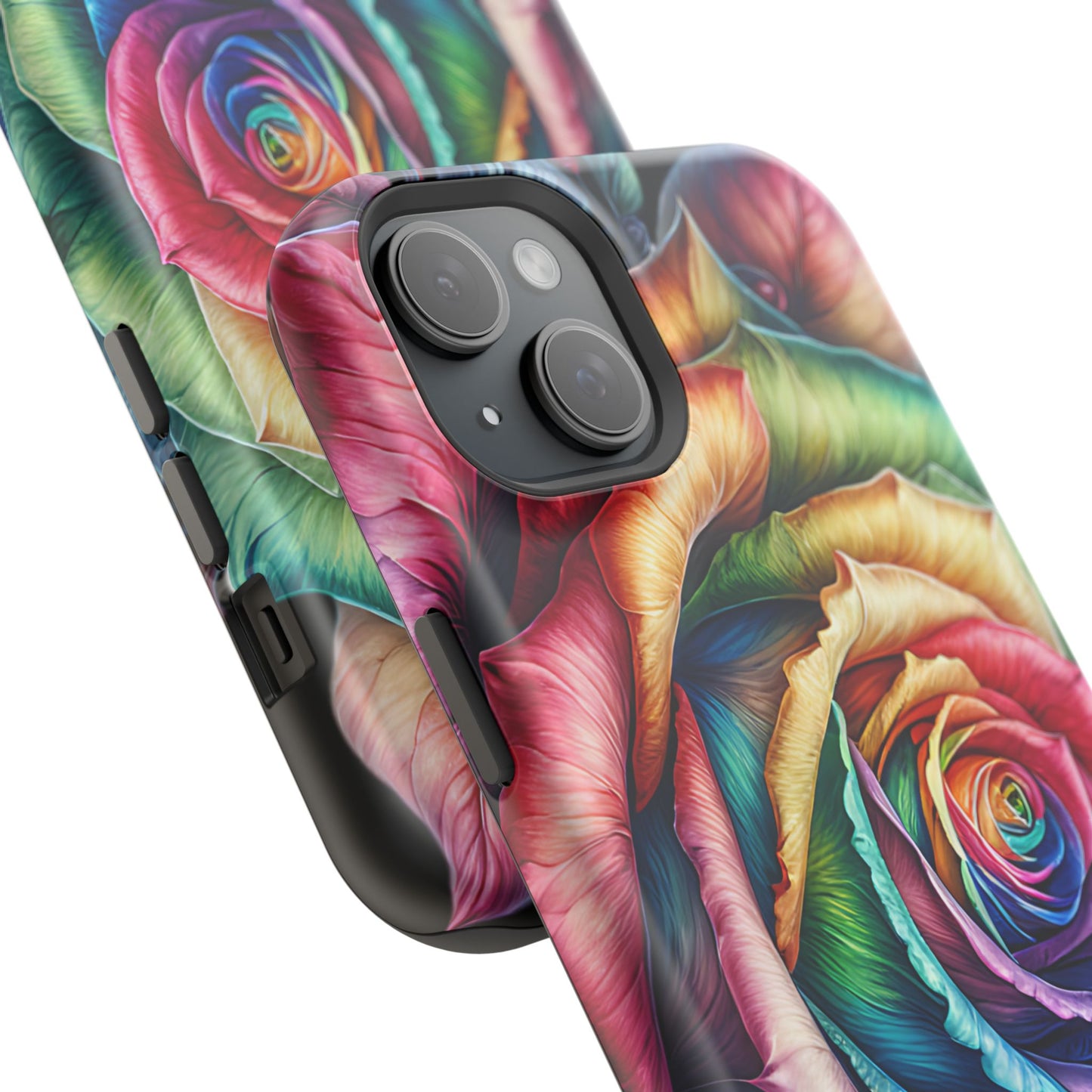 Colorful Rose MagSafe® Compatible Tough Case for iPhone