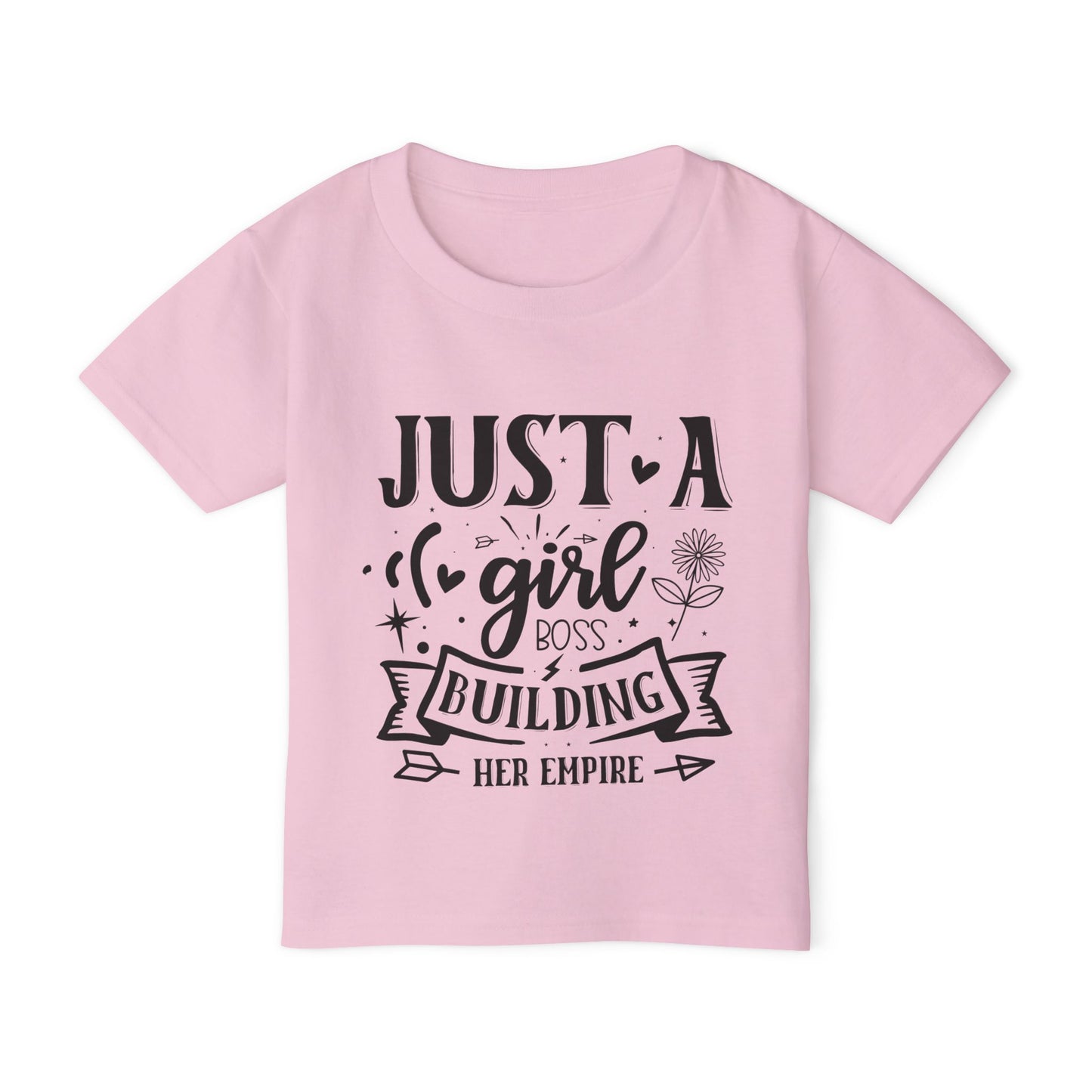 Just A Girl Boss Building Her Empire Heavy Cotton™ Toddler T-shirt