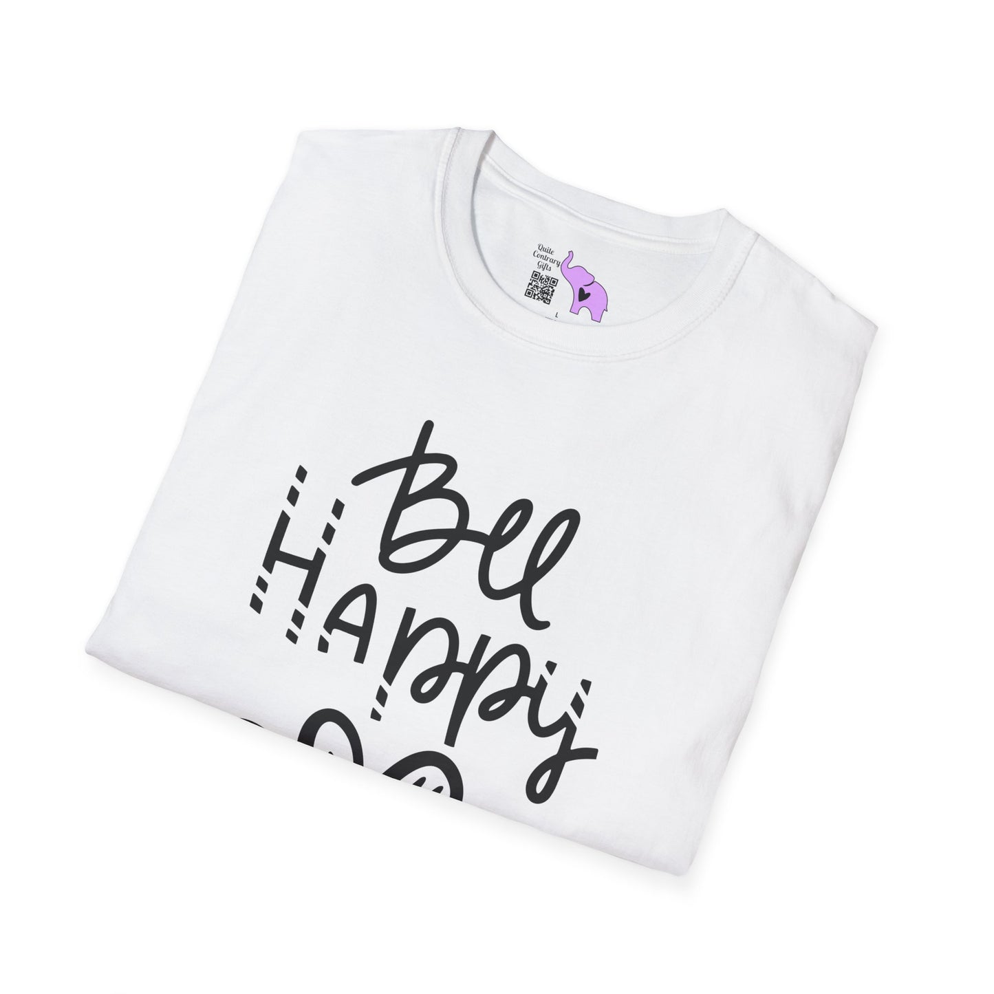 Bee Happy Adult T-shirt