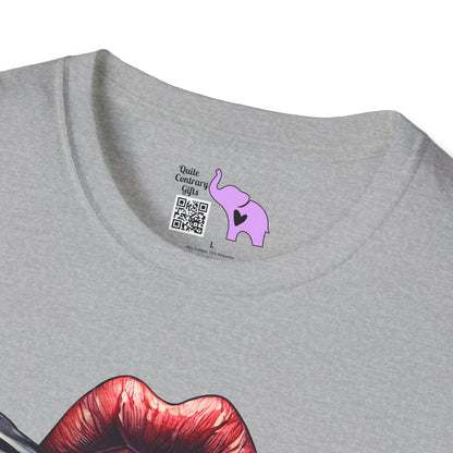 Vampire Mouth Adult T-shirt