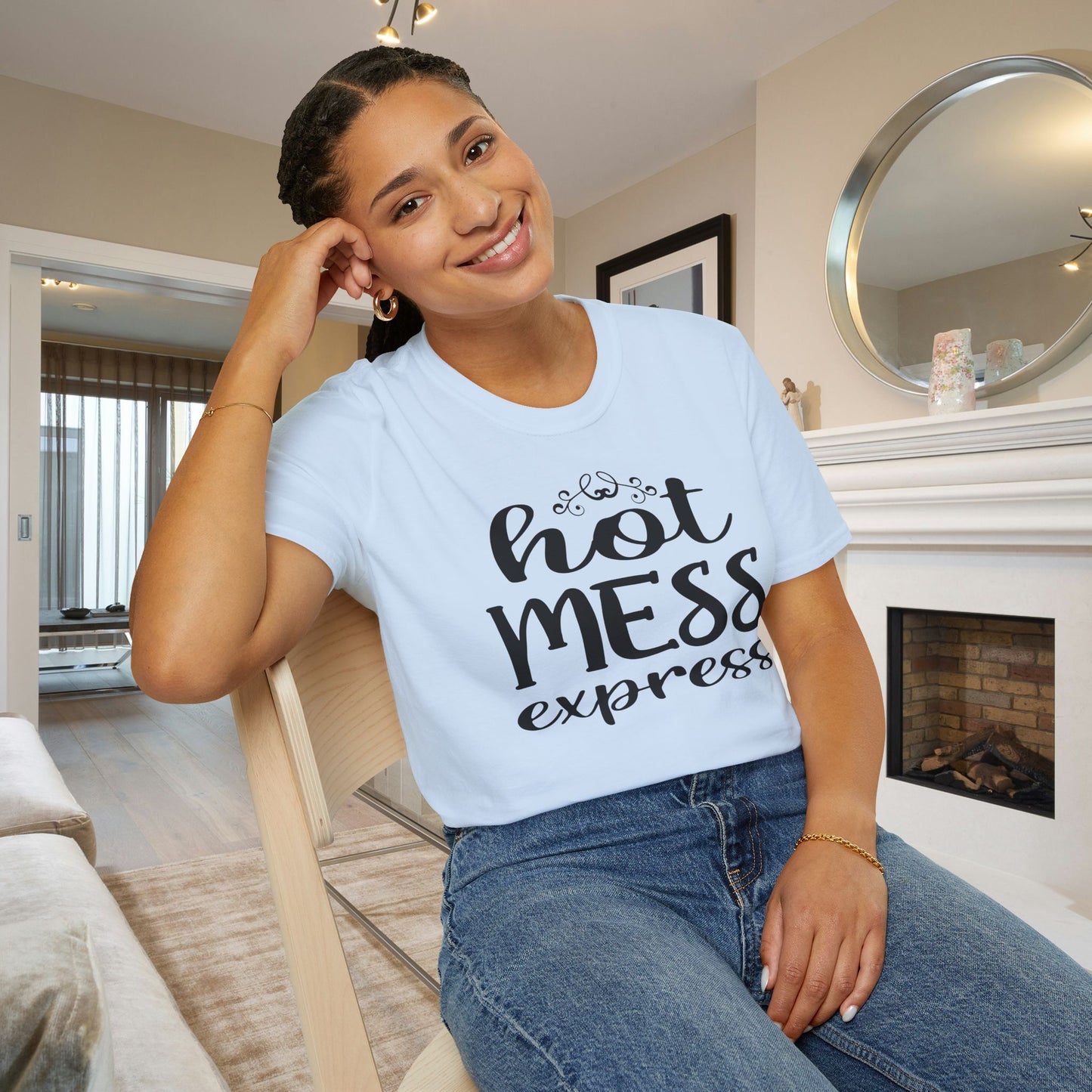 Hot Mess Express Adult T-shirt