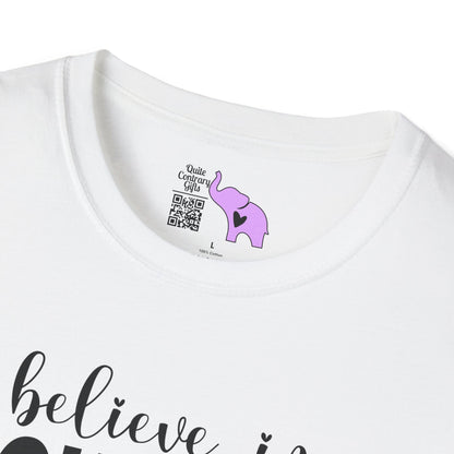 Believe in Yourself Adult T-shirt