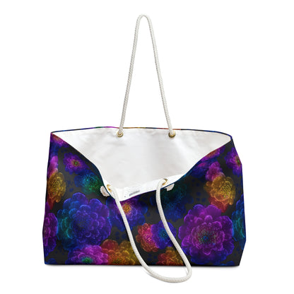 Luminous Carnations Weekender Bag