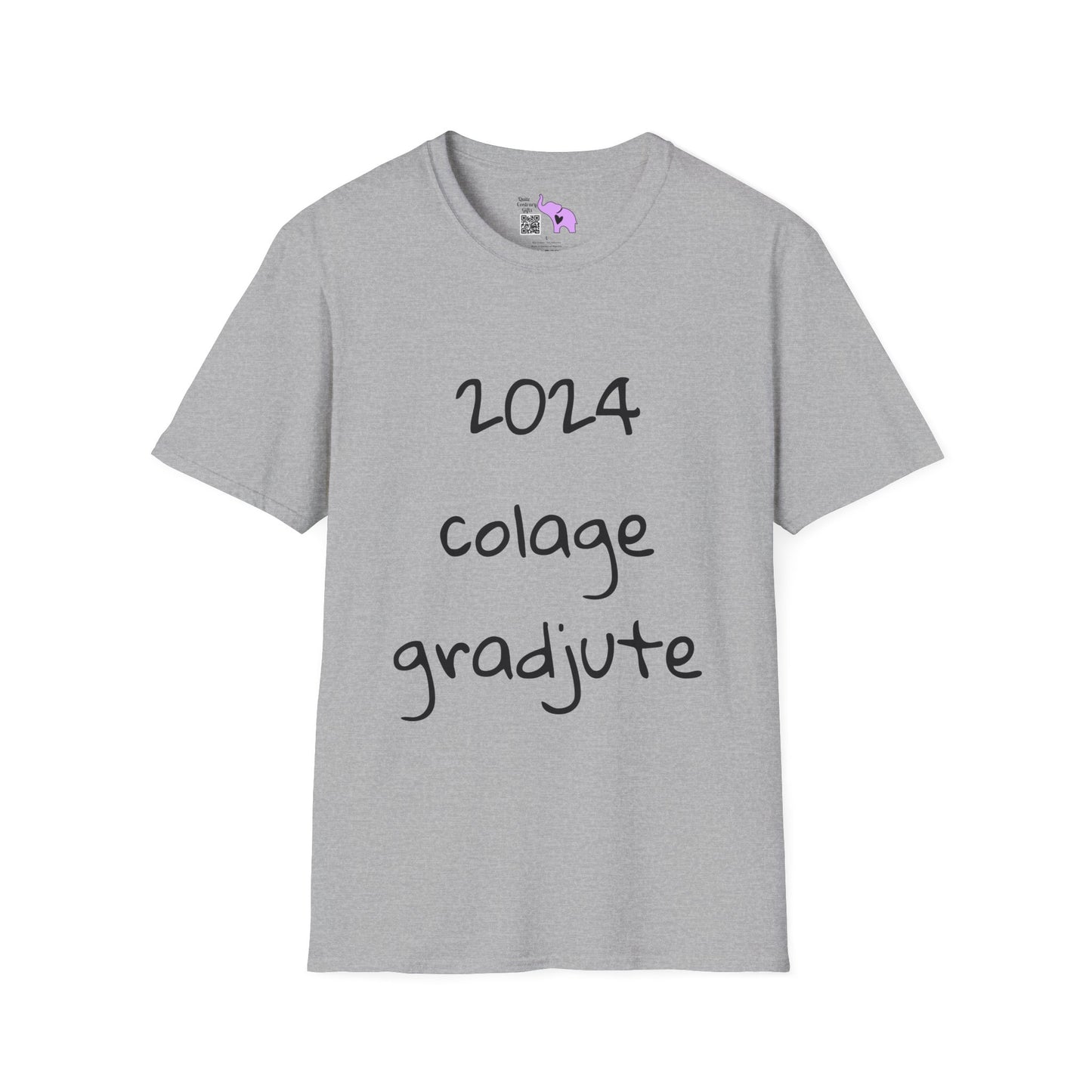 Colage Gradjute Unisex Softstyle T-Shirt