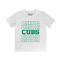 Cubs (Stacked) Youth Softstyle Tee