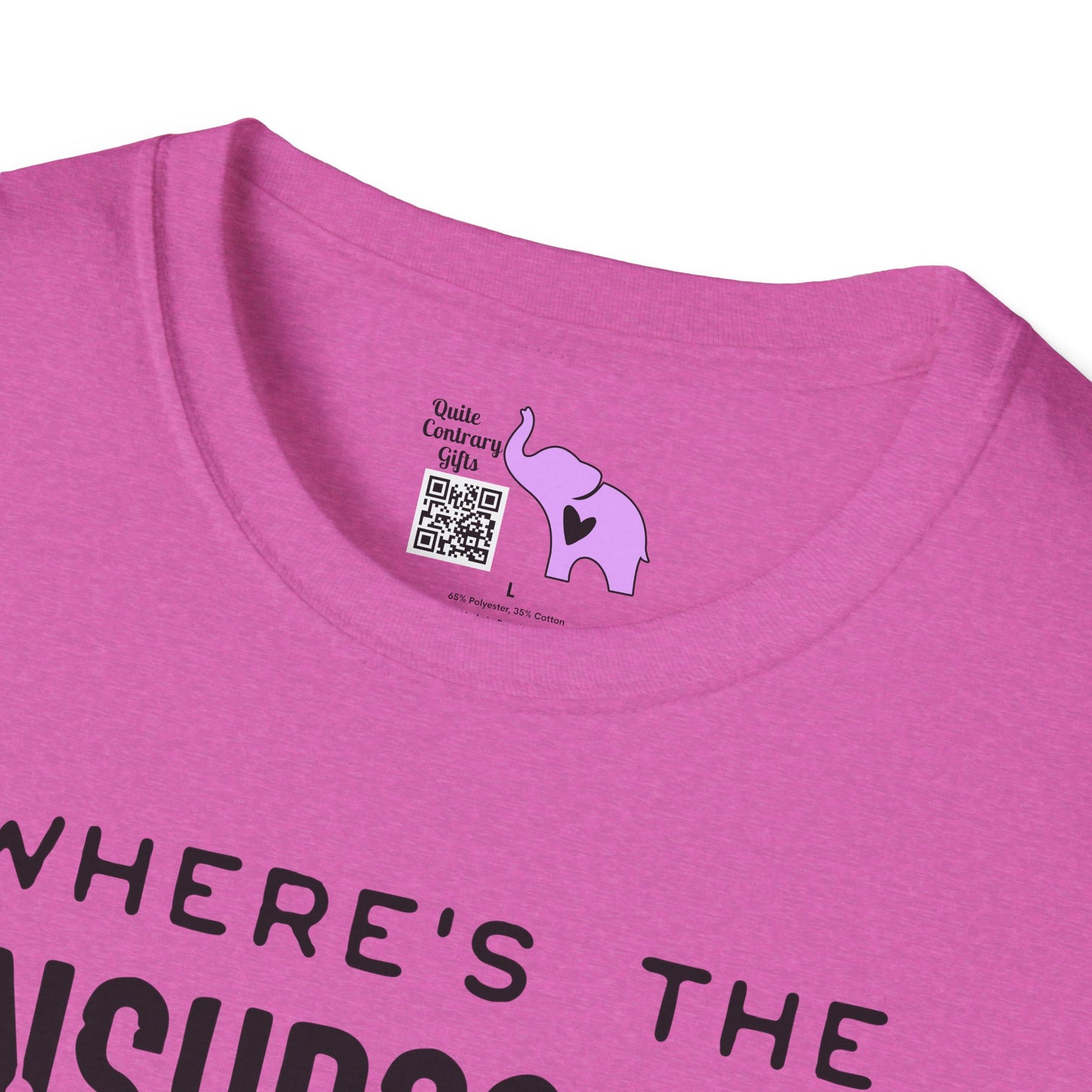 What's The Unsubscribe Button On Adulthood Adult T-shirt