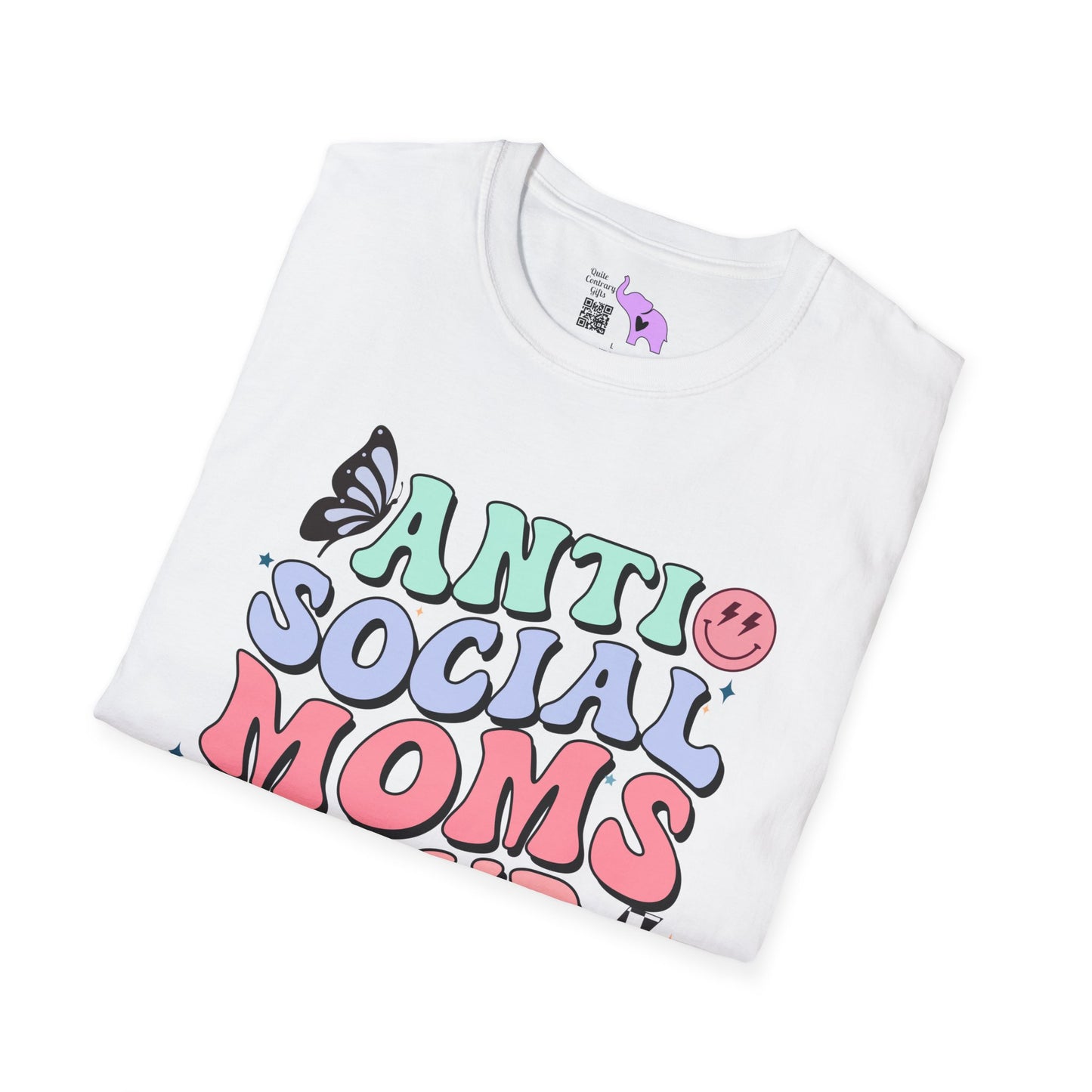 Antisocial Mom's Club T-shirt