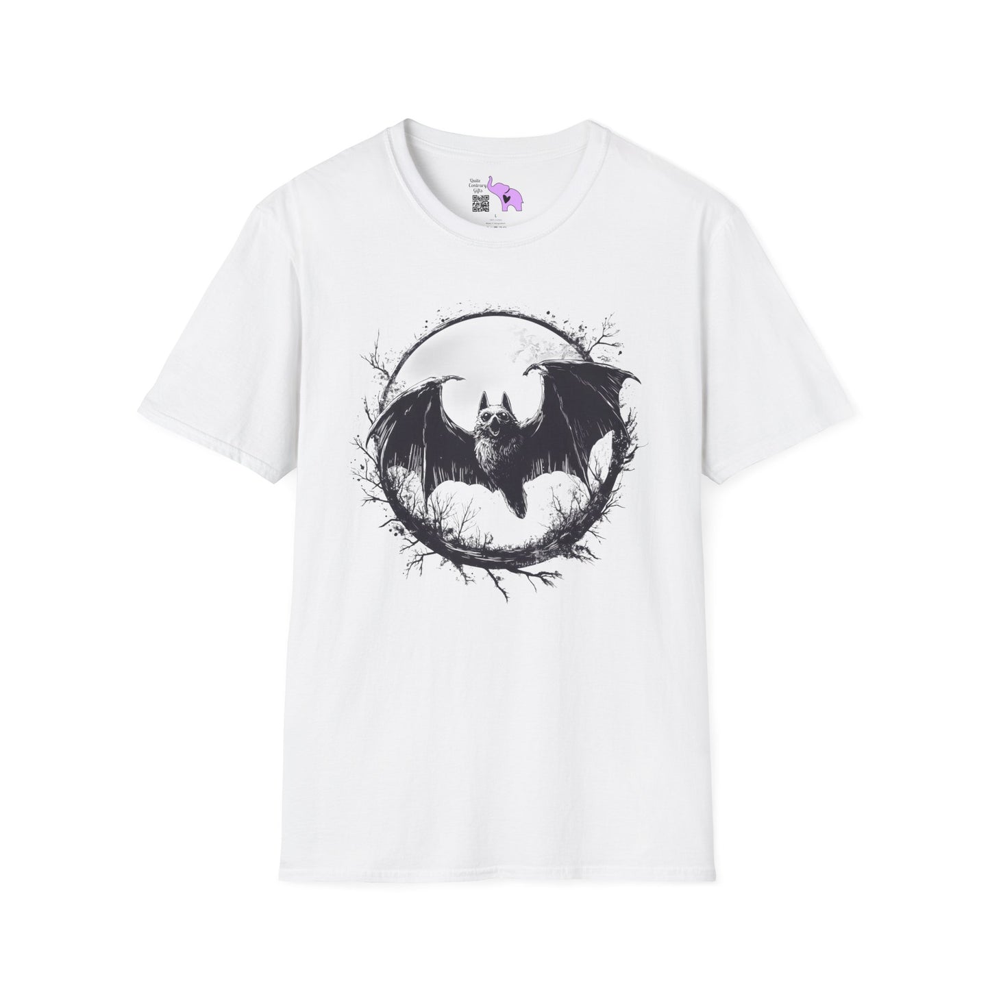 Spooky Bat Adult T-shirt