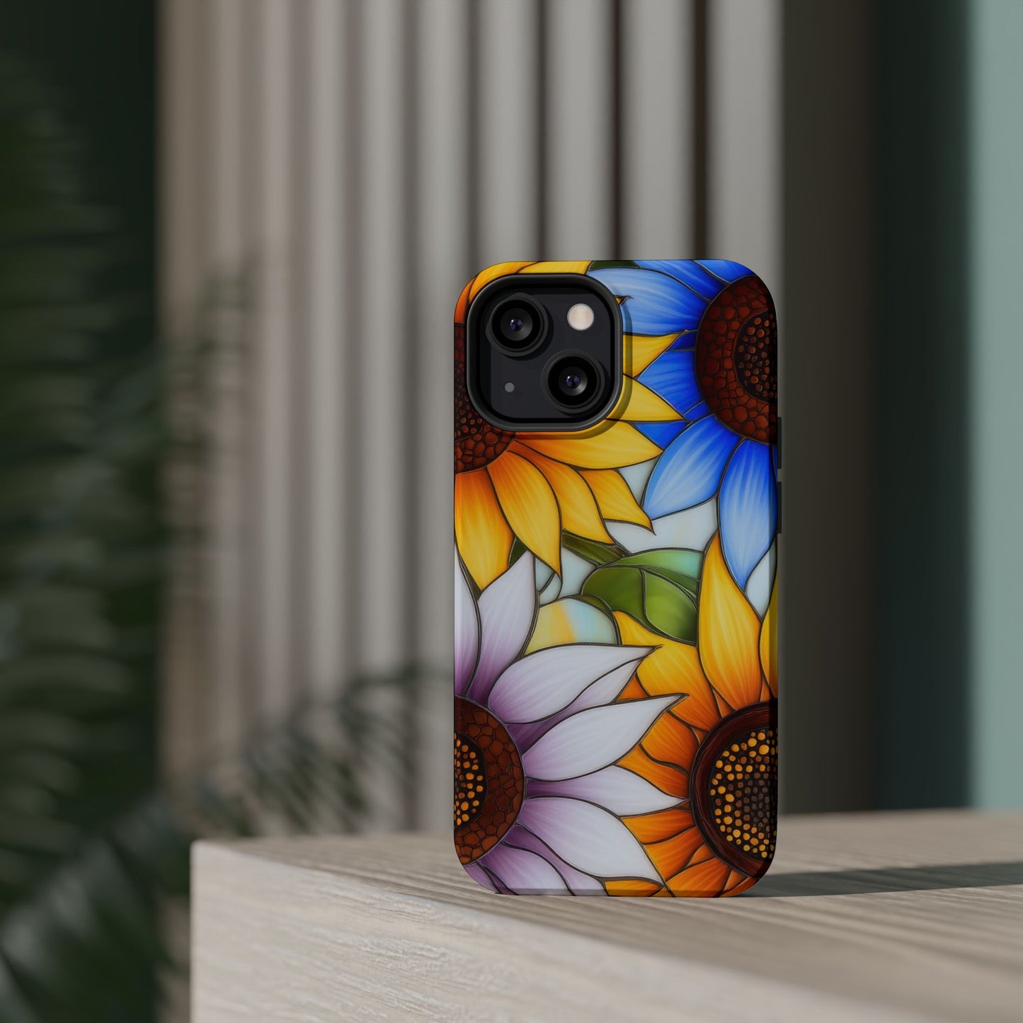 Colorful Sunflowers MagSafe® Compatible Tough Case for iPhone