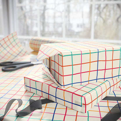Doodle Lines Wrapping Paper