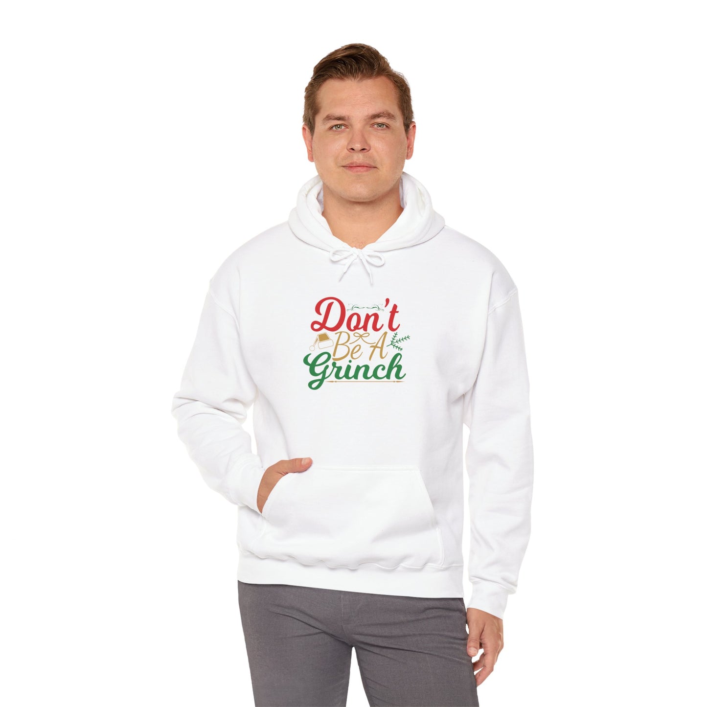 Don't Be A Grinch Adult Heavy Blend™ Hooded Sweatshirt