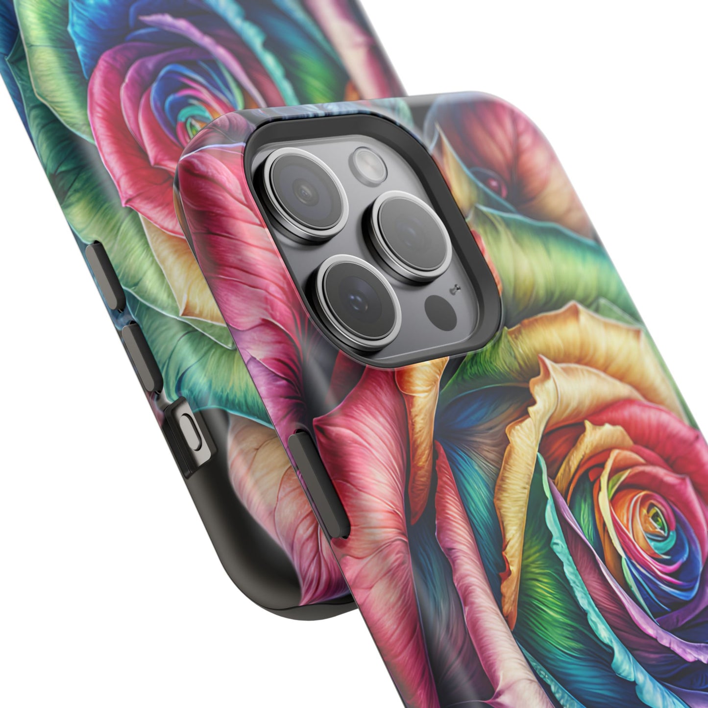 Colorful Rose MagSafe® Compatible Tough Case for iPhone