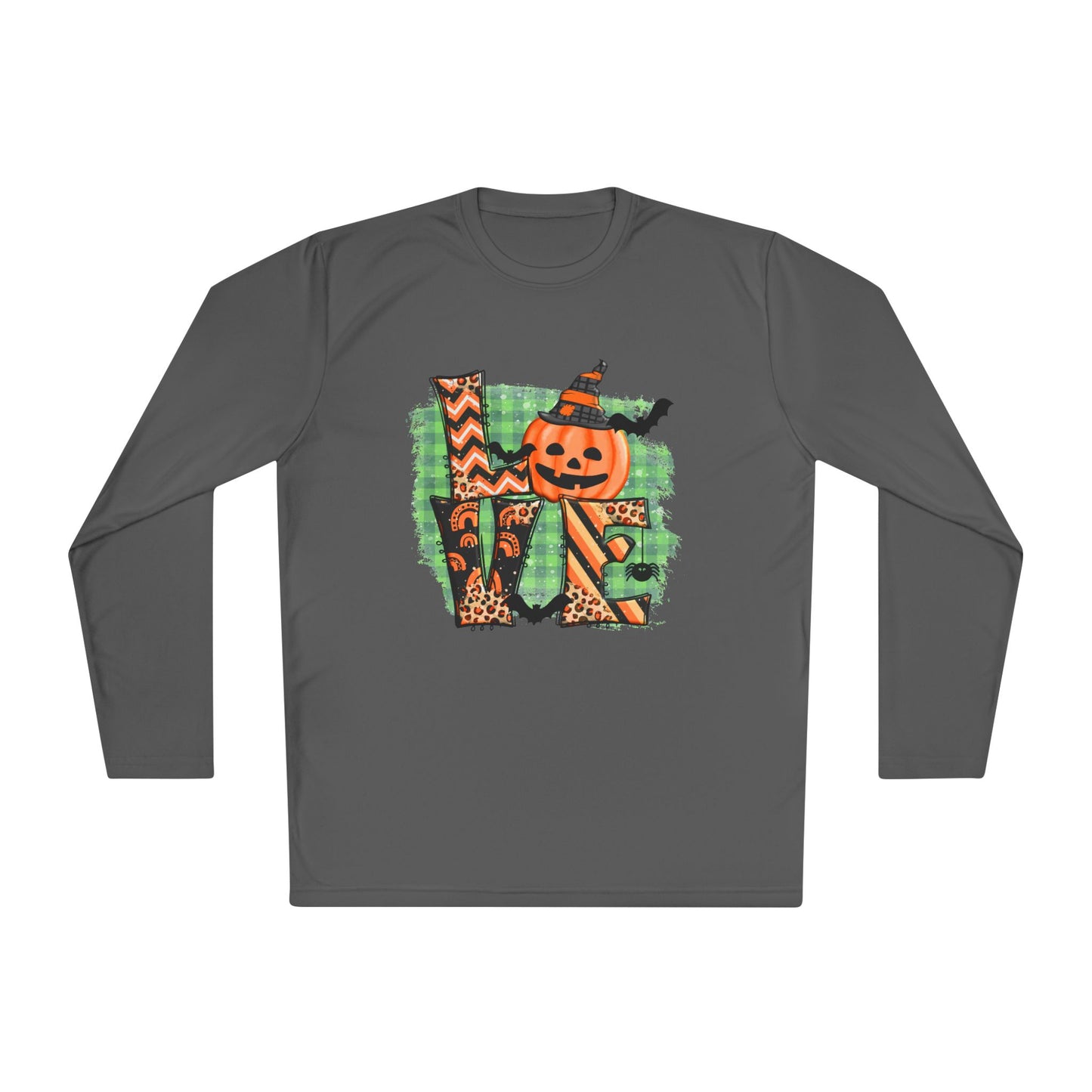 Halloween Love Adult Long Sleeve Tee