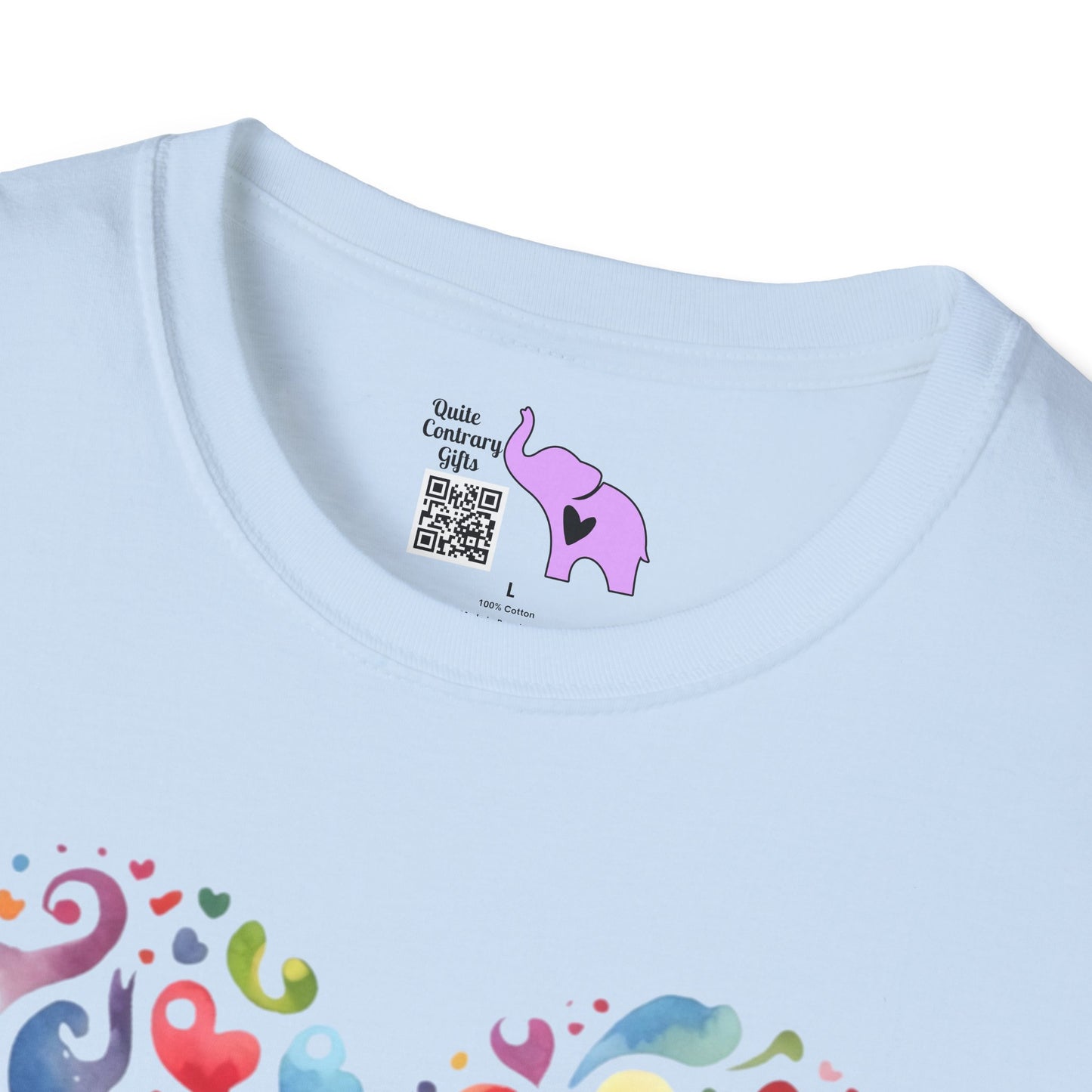 Hearts That Speak Adult T-shirt