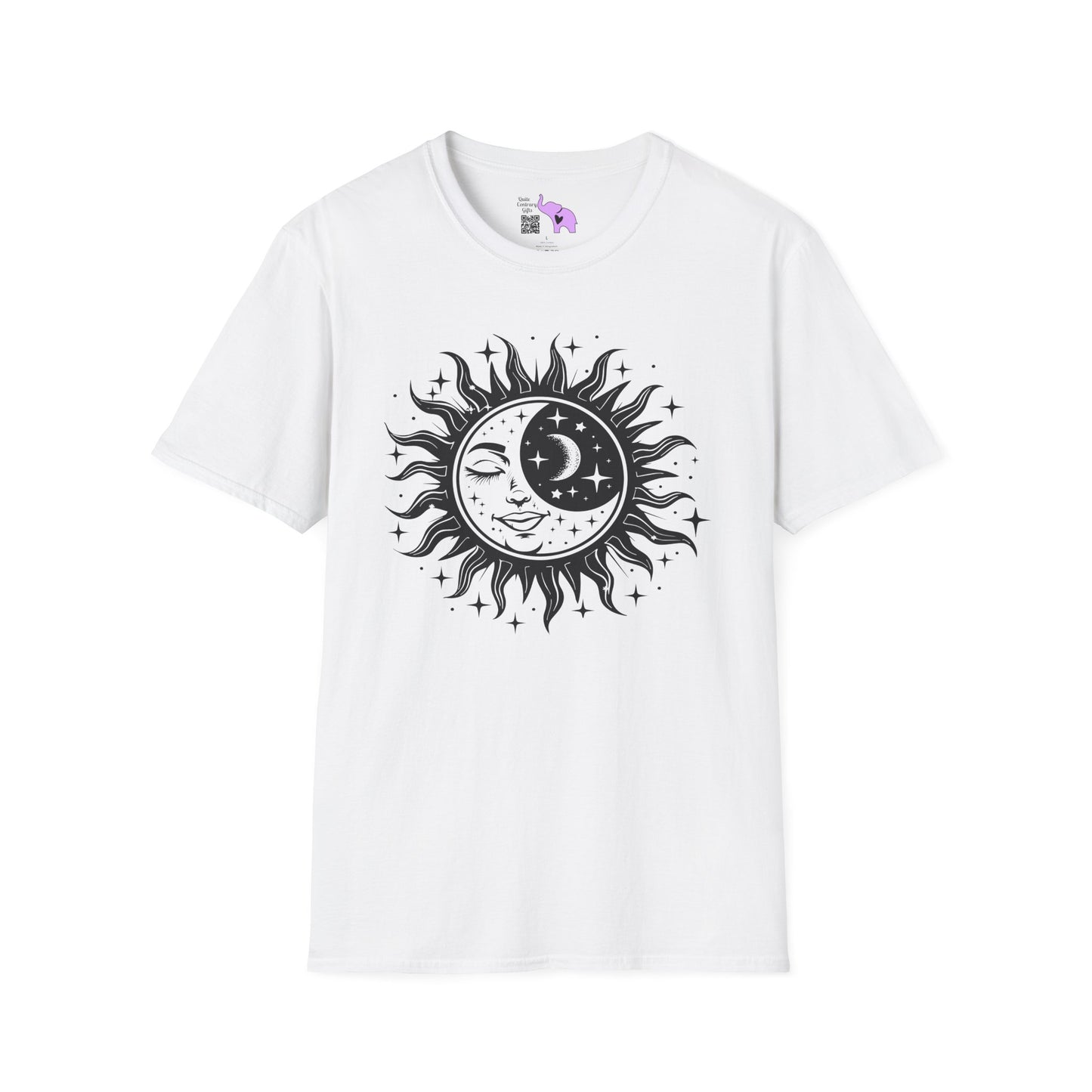 Celestial Sun/Moon Adult T-shirt