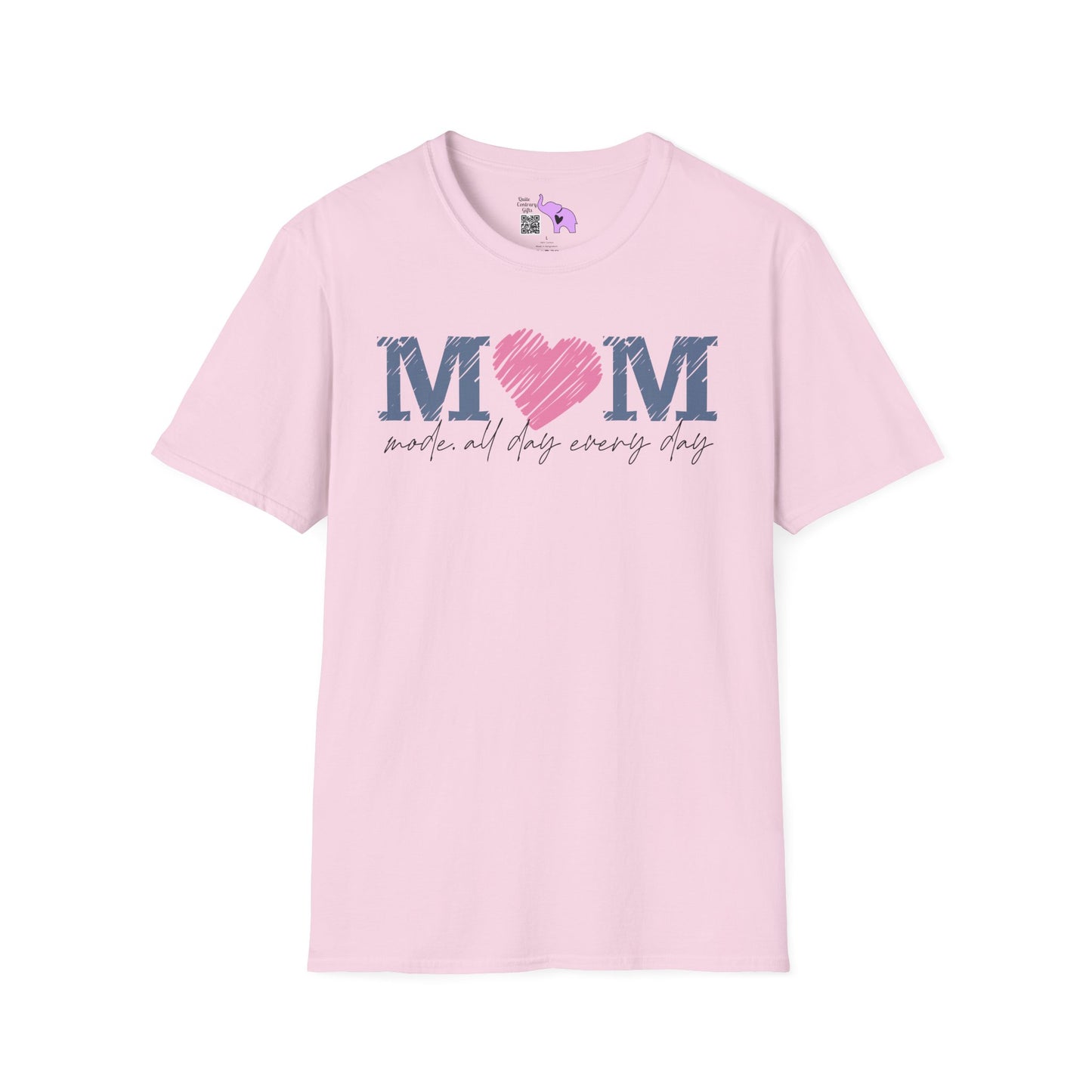 Mom Mode All Day Everyday Adult T-shirt