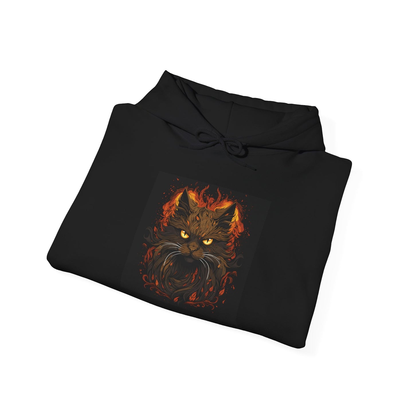 Creepy Black Cats 8 Heavy Blend™ Hooded Sweatshirt