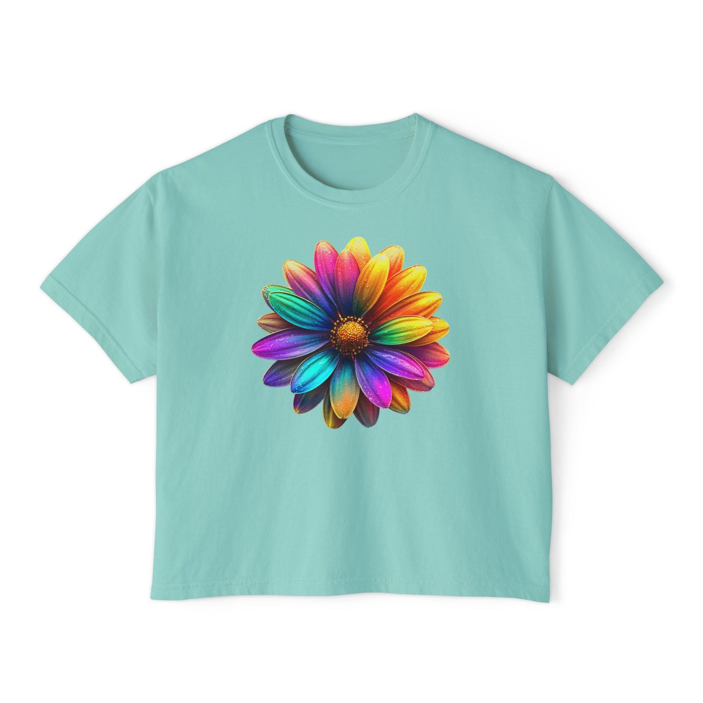 Spectrum Petals Women's Boxy Tee