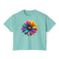 Spectrum Petals Women's Boxy Tee