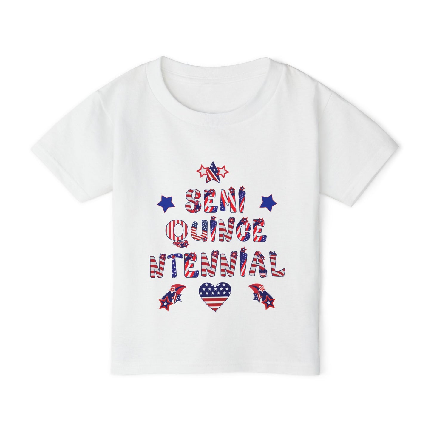 Semiquincentennial (American Flag) Heavy Cotton™ Toddler T-shirt