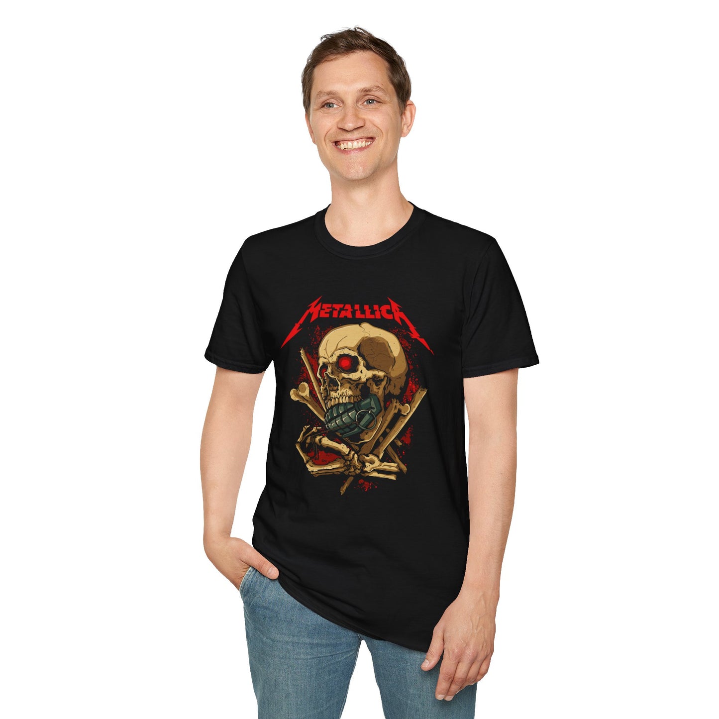 Metallica Skull/Grenade T-shirt