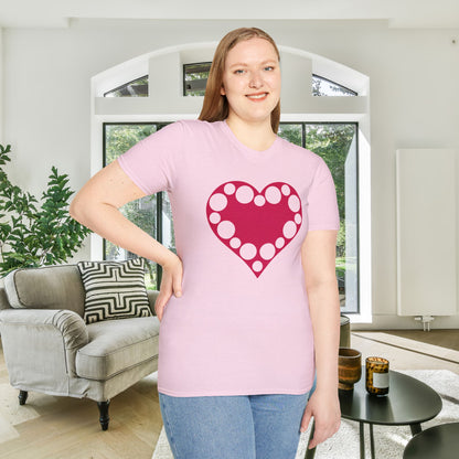 Heart 9 Adult T-shirt