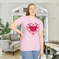 Heart 9 Adult T-shirt