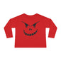 Spooky Jack-O-Lantern Toddler Long Sleeve Tee