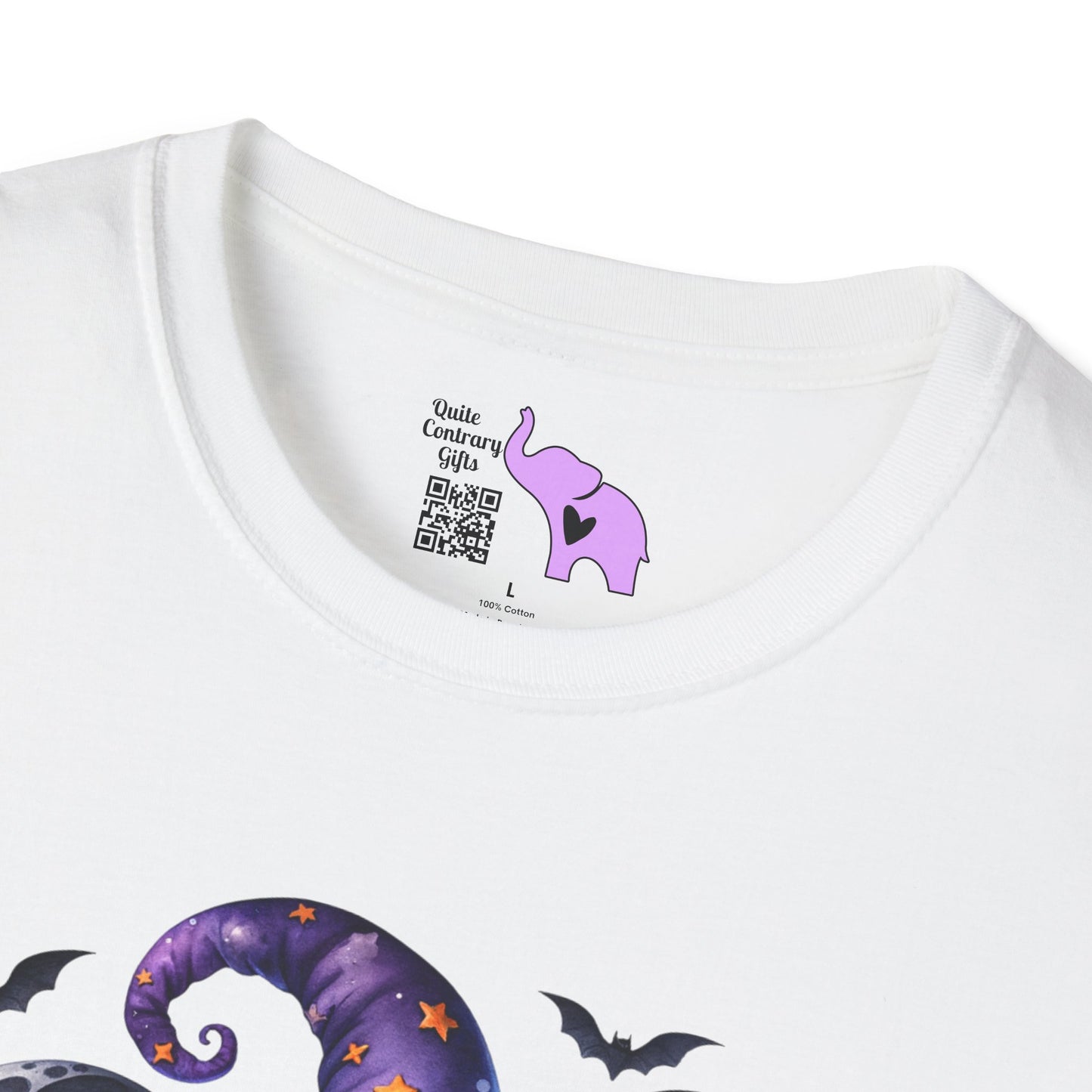 Trick or Treat Witchy Gnome Adult T-shirt