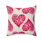 Simple Hearts Throw Pillow