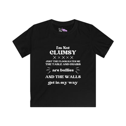 I'm Not Clumsy Youth Softstyle Tee