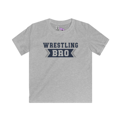 Wrestling Bro Youth Softstyle Tee