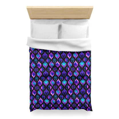 Midnight Cathedral Microfiber Duvet Cover