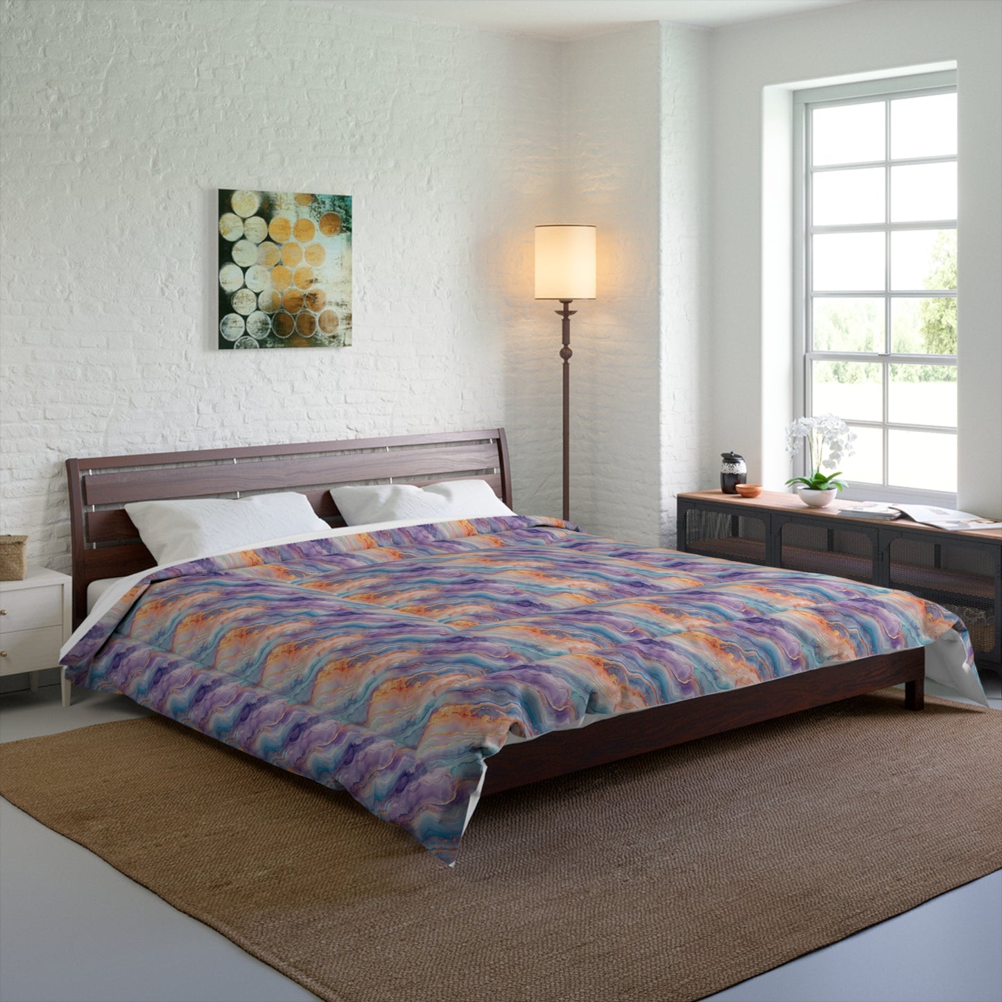 Dreamwave Marble Comforter