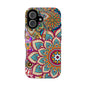 Colorful Mandala MagSafe® Compatible Tough Case for iPhone