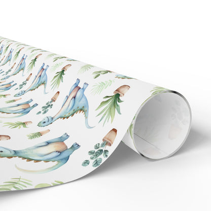 Adorable Dinosaurs Wrapping Paper