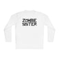 ""Zombie Sister Adult Long Sleeve Tee