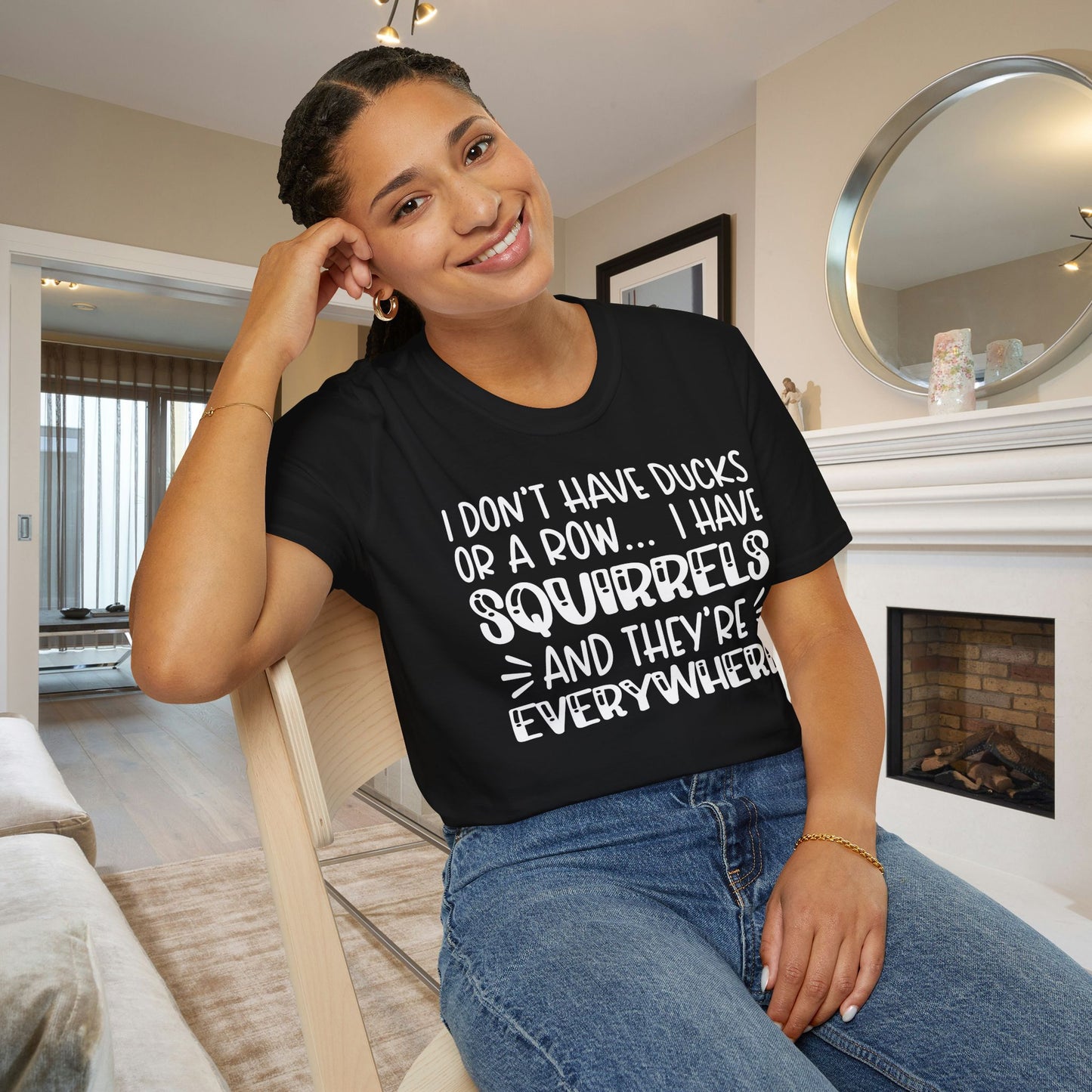 I Don't Have Ducks or a Row... Adult T-shirt
